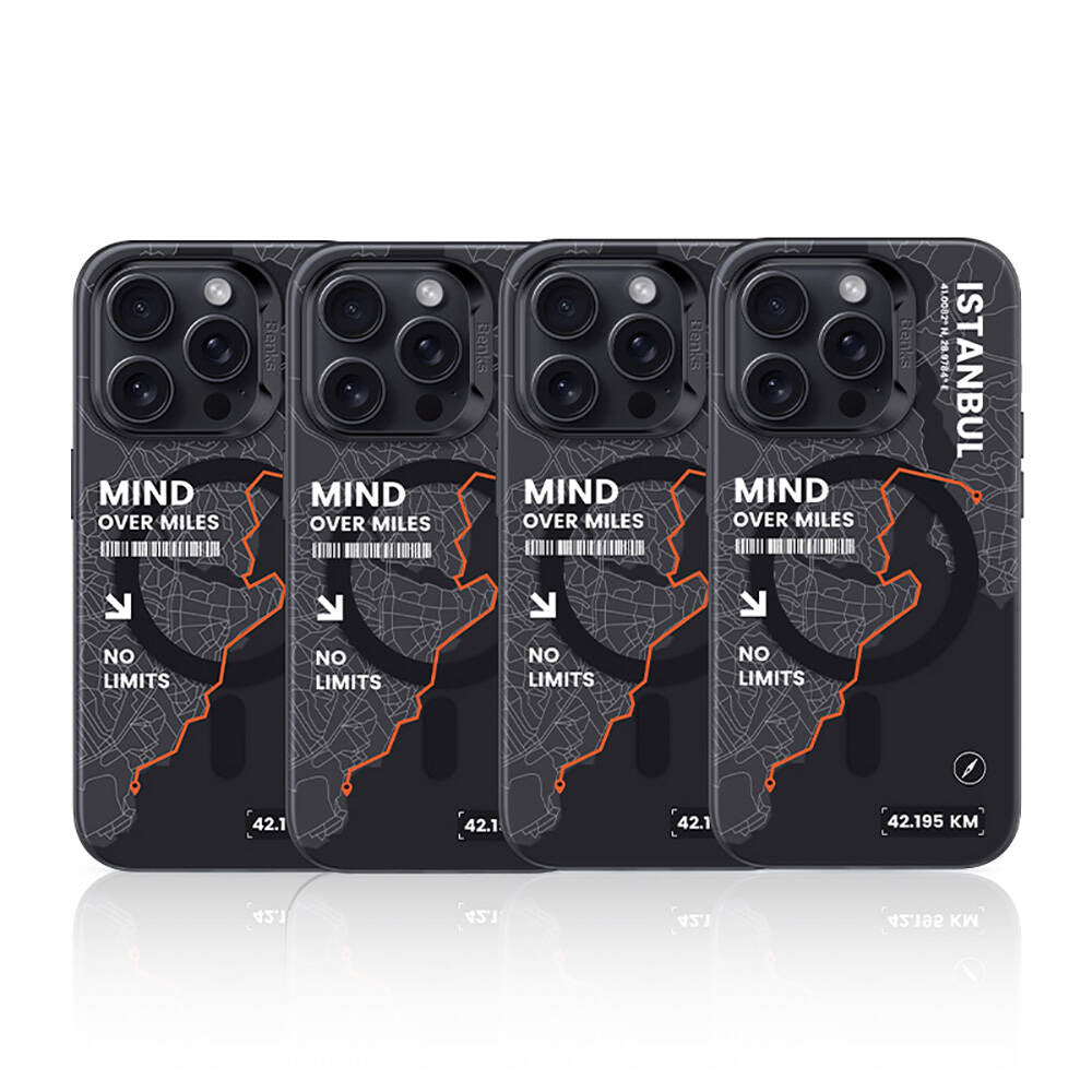 iPhone 16 Pro Max Kılıf M-safe Şarj Özellikli Benks City Serisi Kılıf