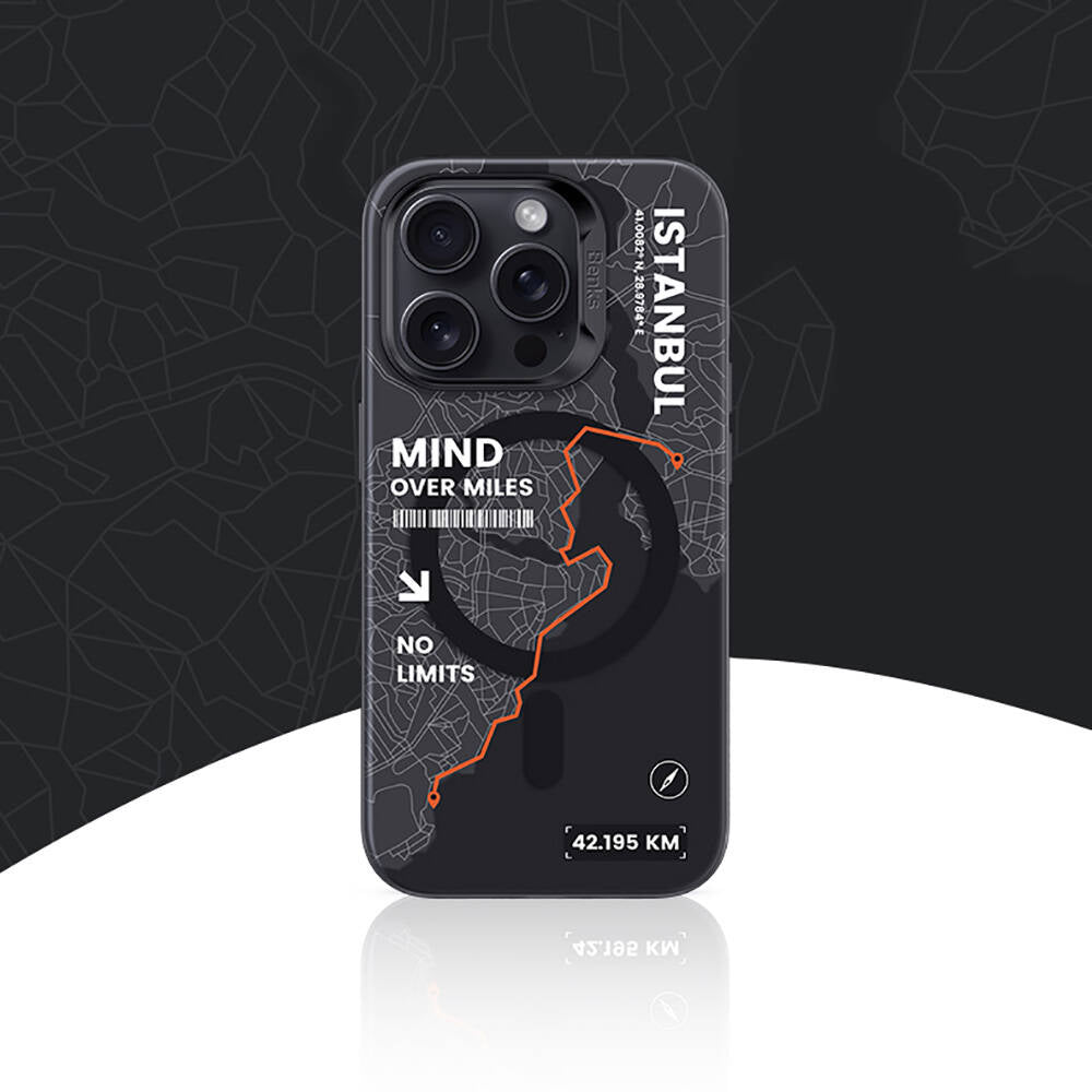 iPhone 16 Pro Max Kılıf M-safe Şarj Özellikli Benks City Serisi Kılıf