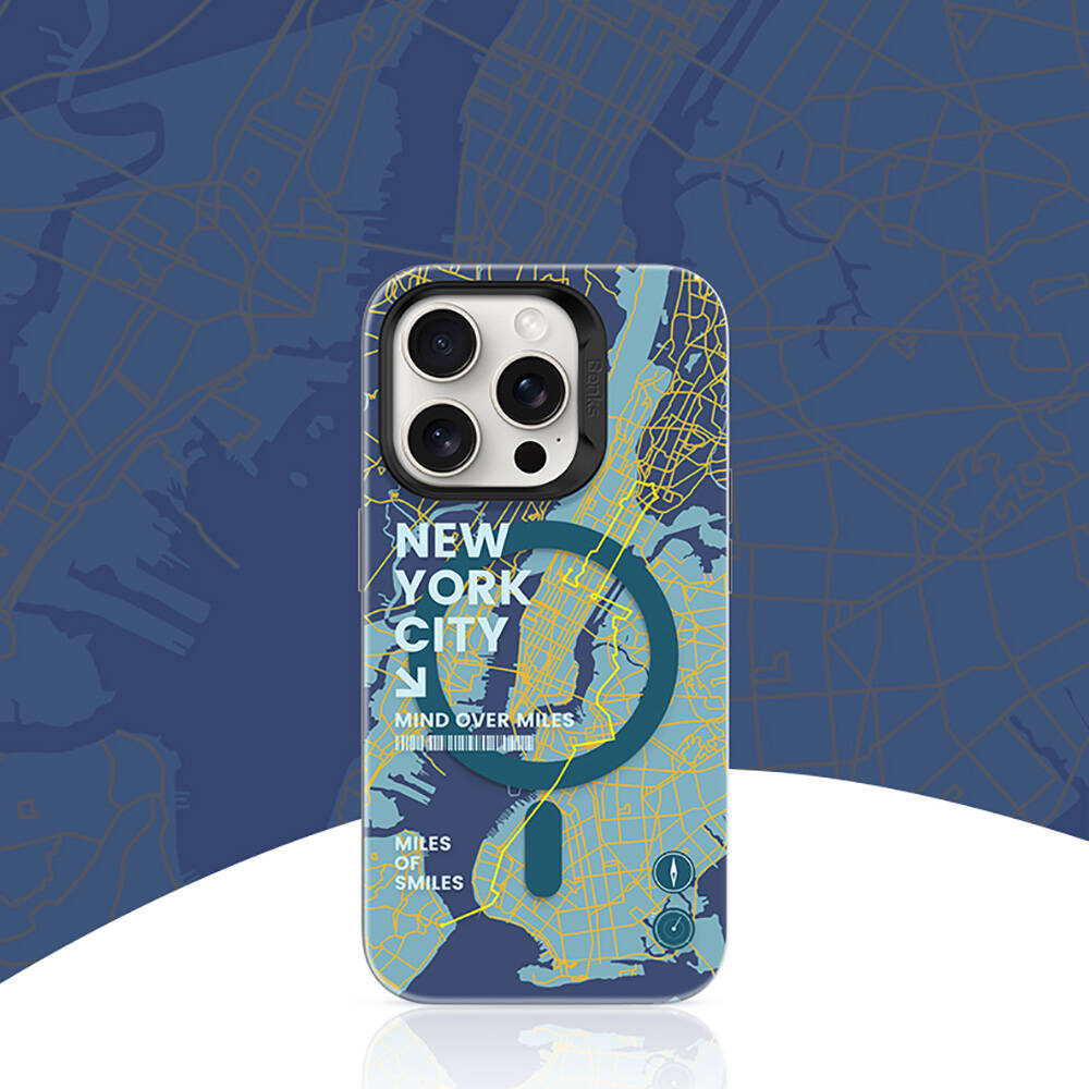 iPhone 16 Pro Max Kılıf M-safe Şarj Özellikli Benks City Serisi Kılıf