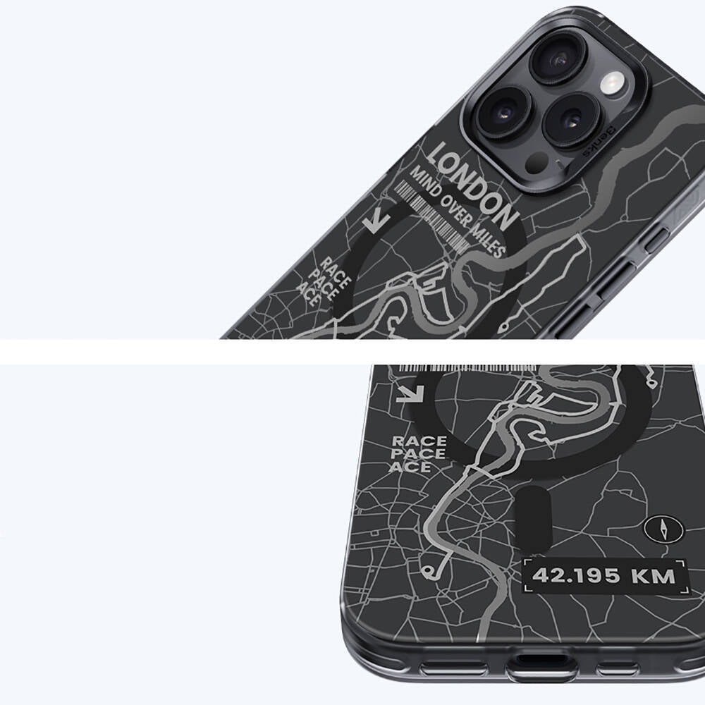 iPhone 16 Pro Max Kılıf M-safe Şarj Özellikli Benks City Serisi Kılıf