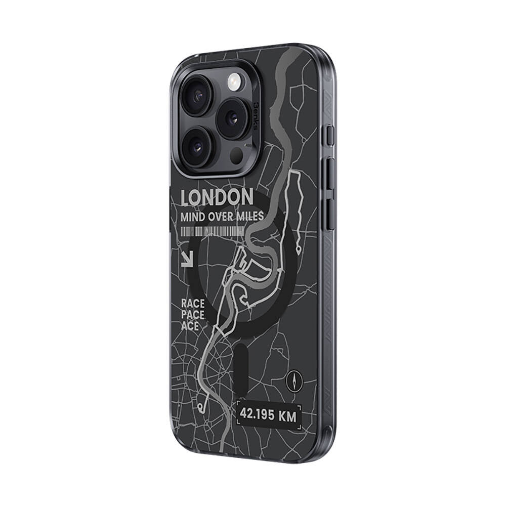 iPhone 16 Pro Max Kılıf M-safe Şarj Özellikli Benks City Serisi Kılıf