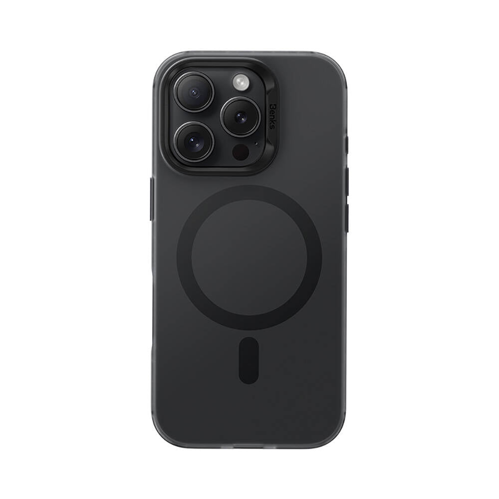 iPhone 16 Pro Max Kılıf M-safe Şarj Özellikli Benks Lucid Armor Kılıf