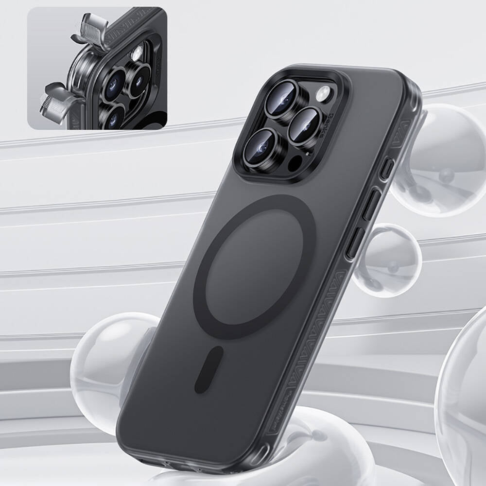 iPhone 16 Pro Max Kılıf M-safe Şarj Özellikli Benks Lucid Armor Kılıf