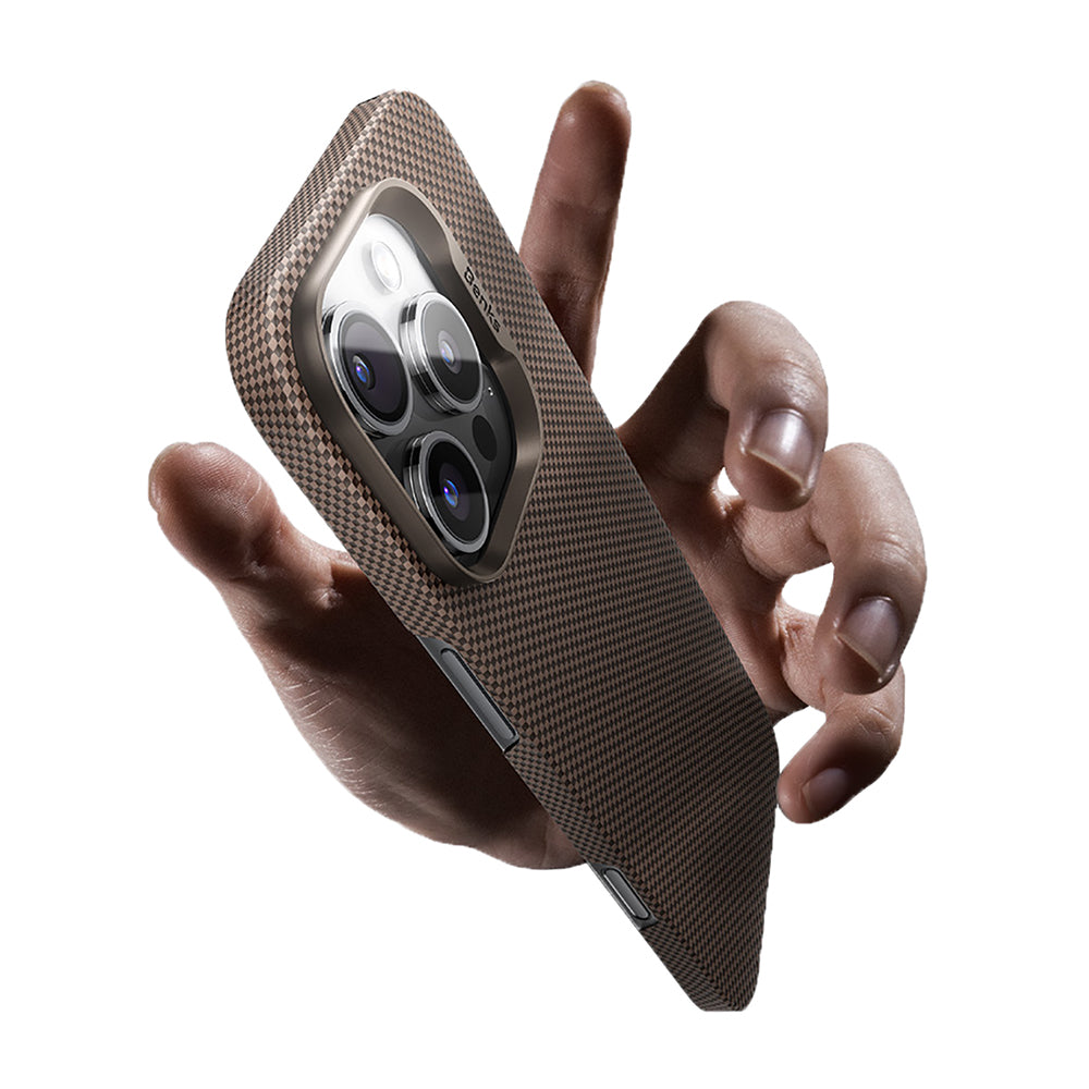 iPhone 16 Pro Max Kılıf M-safe Şarj Özellikli Benks Yeni Seri ArmorTint ArmorAir Kevlar Kılıf