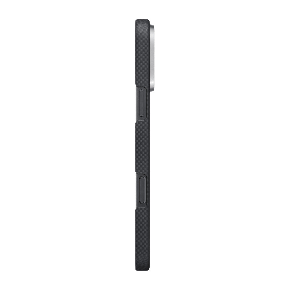 iPhone 16 Pro Max Kılıf M-safe Şarj Özellikli Lumintex Teknolojili Fosforlu Aramid Karbon Fiber Pitaka Tactile Woven Aries Serisi Alien Kılıf