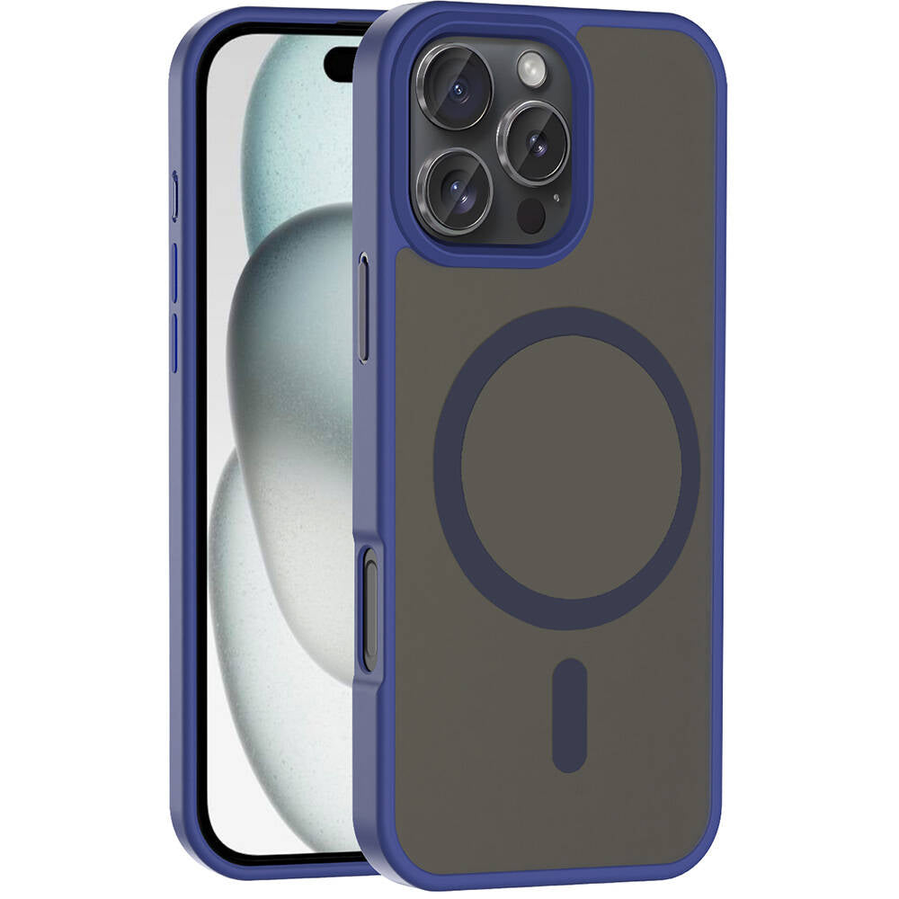 iPhone 16 Pro Max Kılıf M-safe Şarj Özellikli Mat Arka Yüzey Zore Sio Kılıf