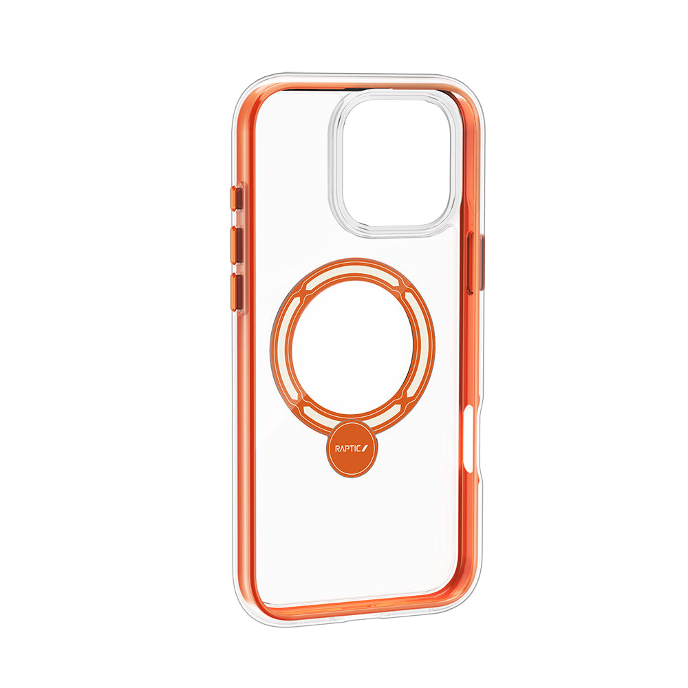 iPhone 16 Pro Max Kılıf M-safe Şarj Özellikli Raptic AirJoy Serisi 360 Derece Dönebilen Standlı Kılıf