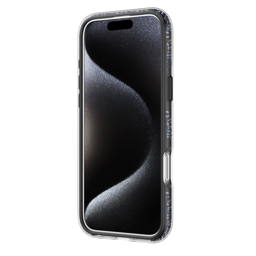iPhone 16 Pro Max Kılıf M-safe Şarj Özellikli Raptic AirJoy Serisi Boncuk Tasarımlı Şeffaf Kılıf