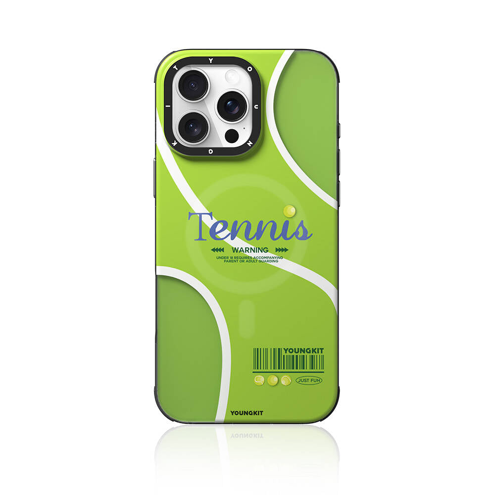 iPhone 16 Pro Max Kılıf M-safe Şarj Özellikli Spor Tasarımlı Youngkit Dynamic Serisi Kılıf