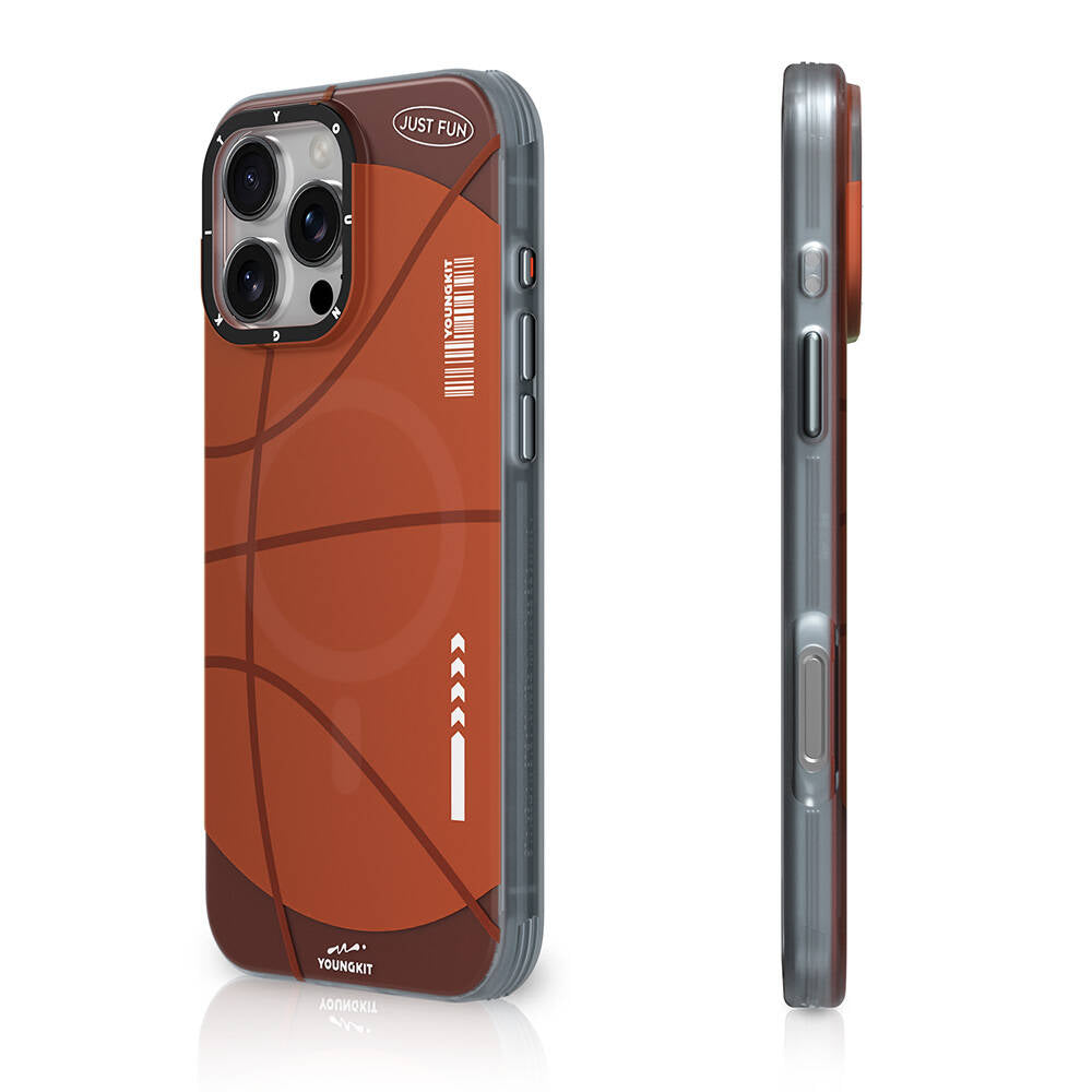 iPhone 16 Pro Max Kılıf M-safe Şarj Özellikli Spor Tasarımlı Youngkit Dynamic Serisi Kılıf