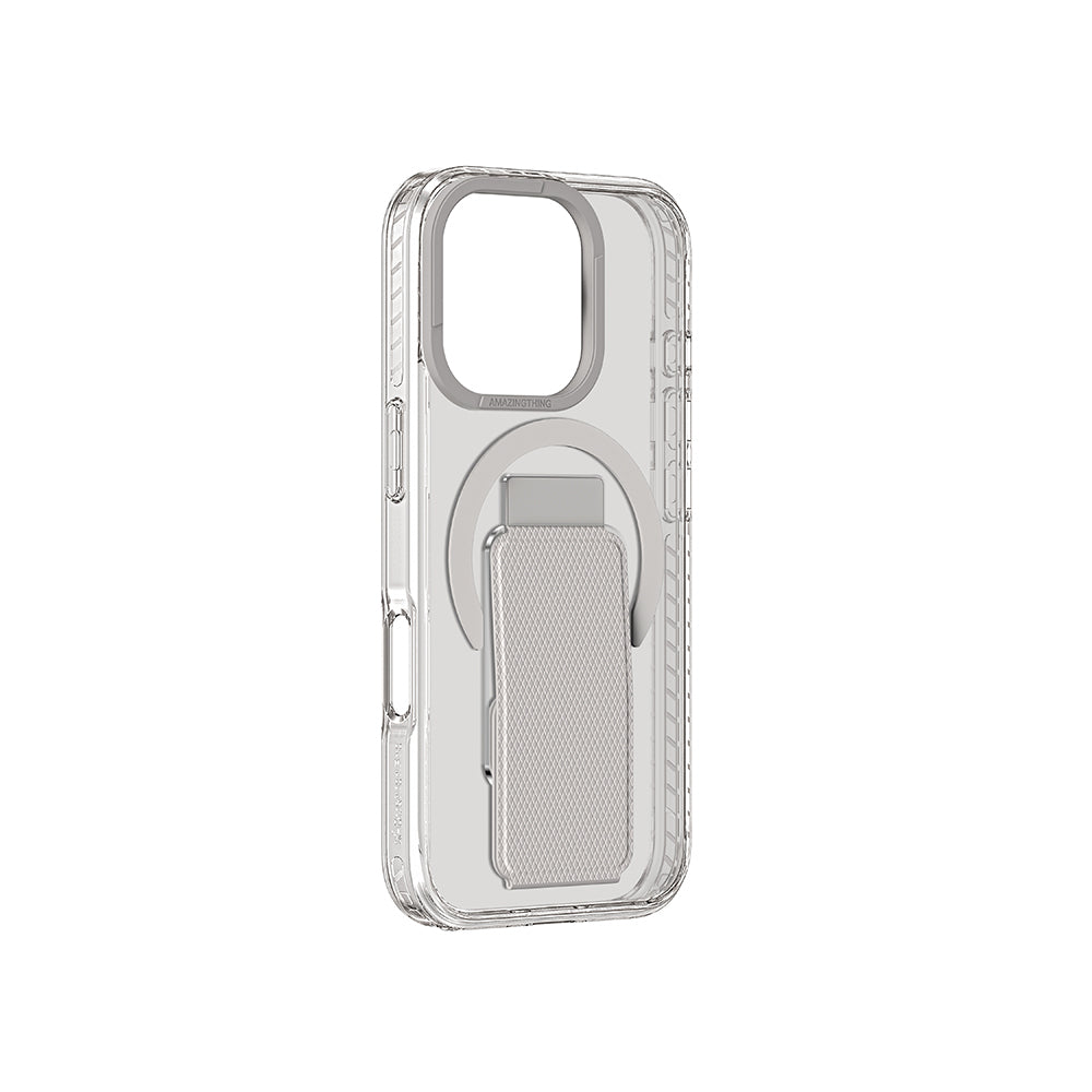iPhone 16 Pro Max Kılıf M-safe Şarj Özellikli Standlı Amazingthing Titan Pro Plus Kılıf