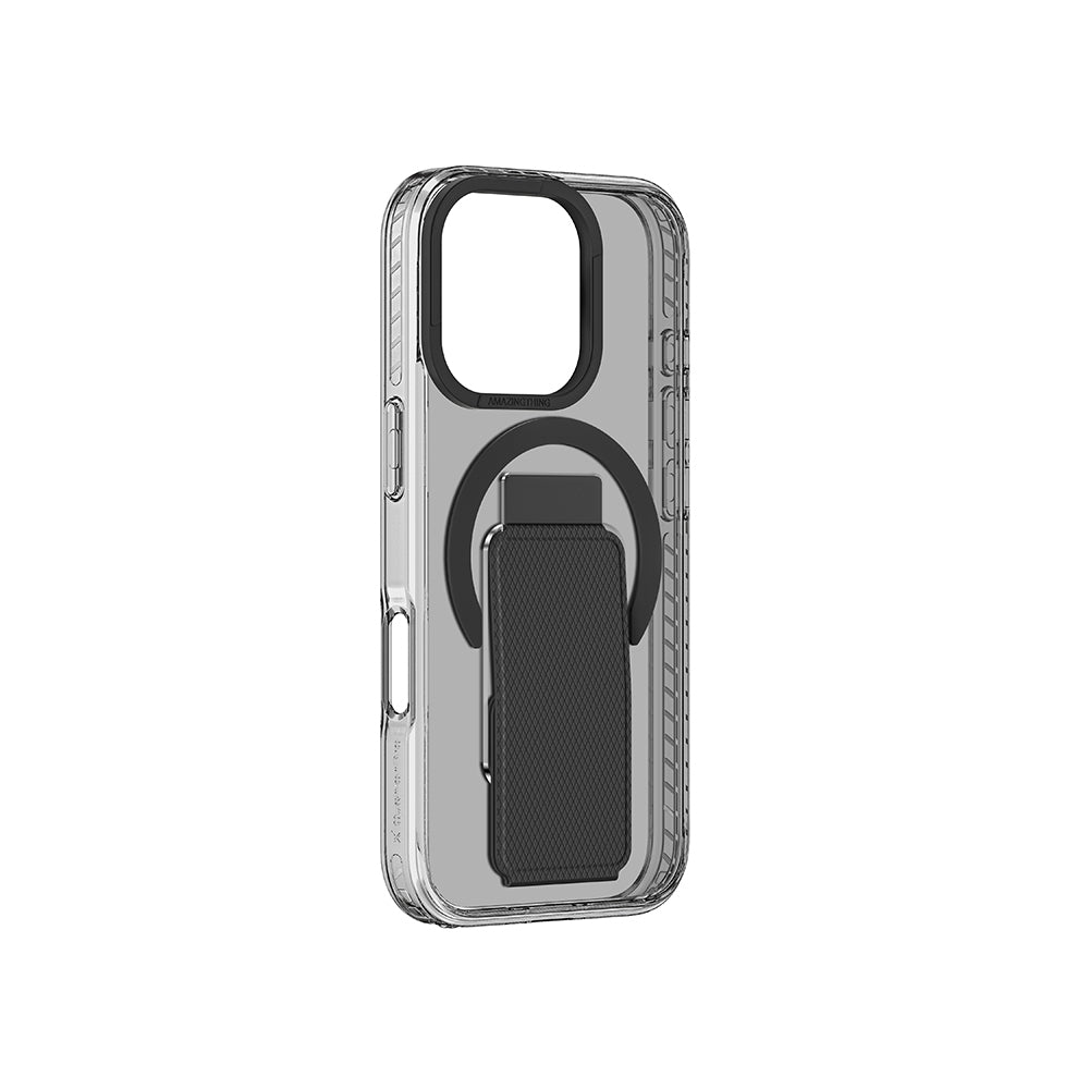 iPhone 16 Pro Max Kılıf M-safe Şarj Özellikli Standlı Amazingthing Titan Pro Plus Kılıf