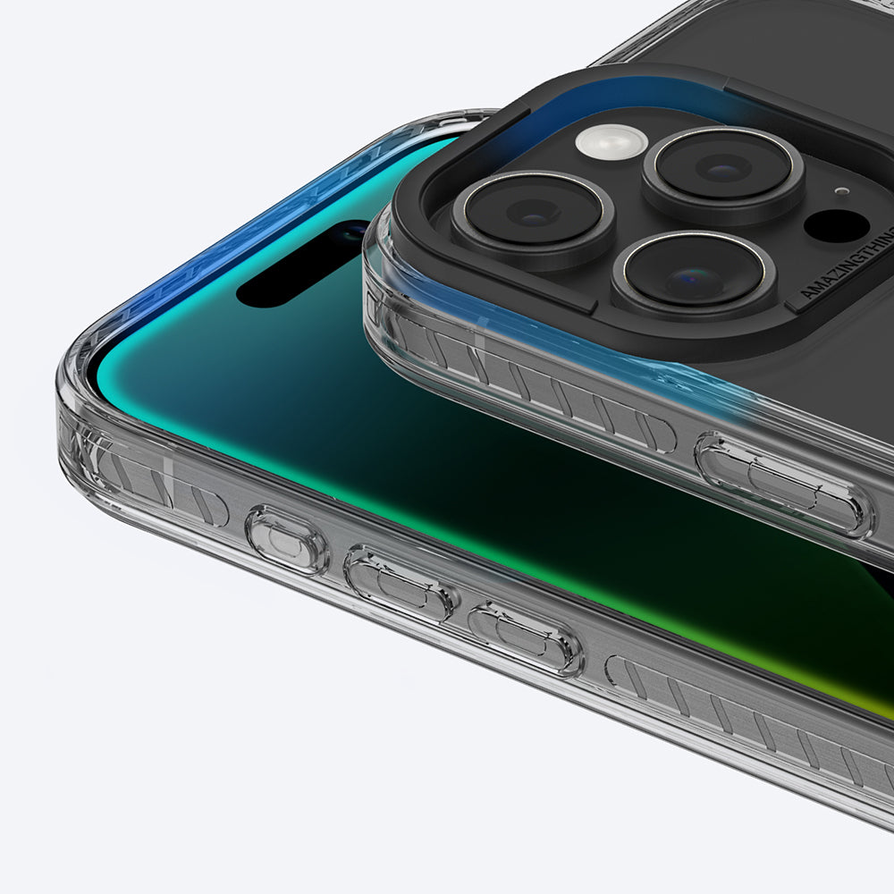 iPhone 16 Pro Max Kılıf M-safe Şarj Özellikli Standlı Amazingthing Titan Pro Plus Kılıf