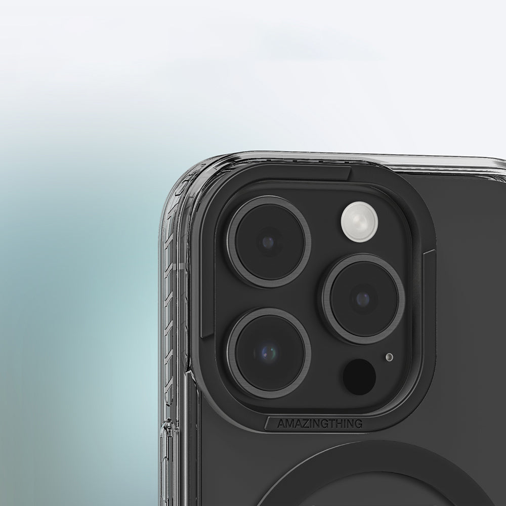 iPhone 16 Pro Max Kılıf M-safe Şarj Özellikli Standlı Amazingthing Titan Pro Plus Kılıf
