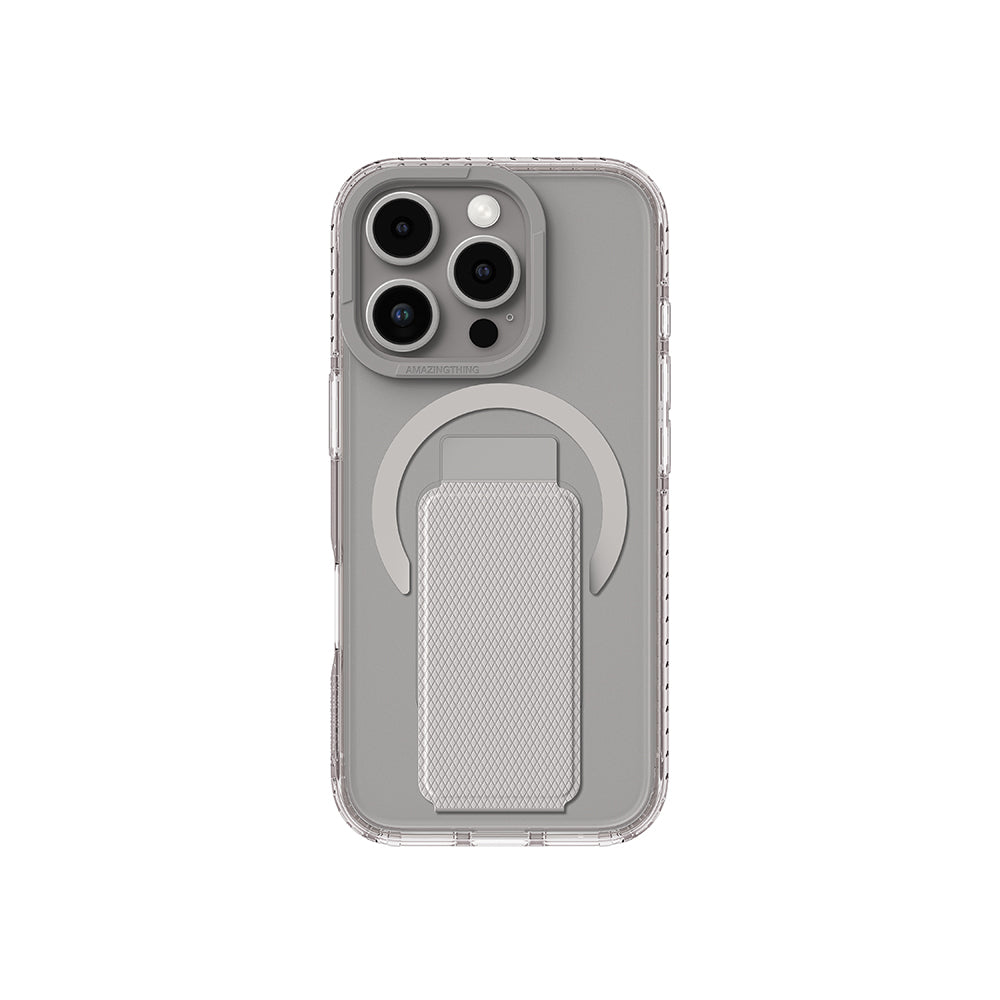 iPhone 16 Pro Max Kılıf M-safe Şarj Özellikli Standlı Amazingthing Titan Pro Plus Kılıf