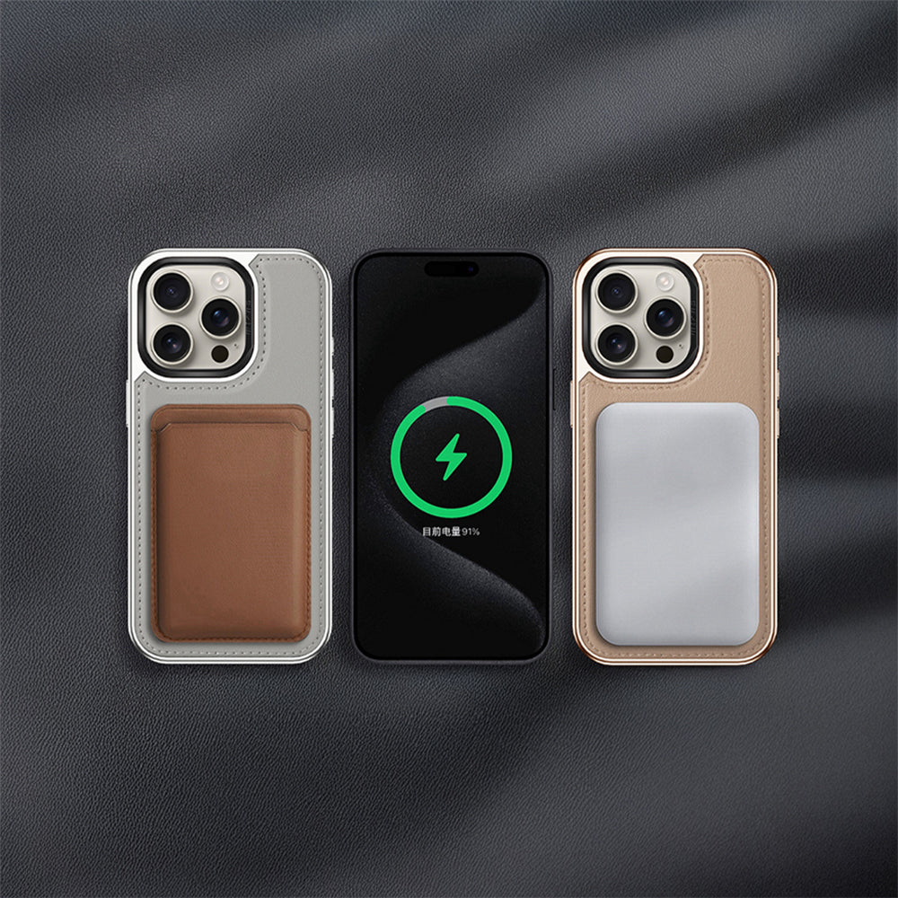 iPhone 16 Pro Max Kılıf M-safe Şarj Özellikli Standlı Leto Kılıf