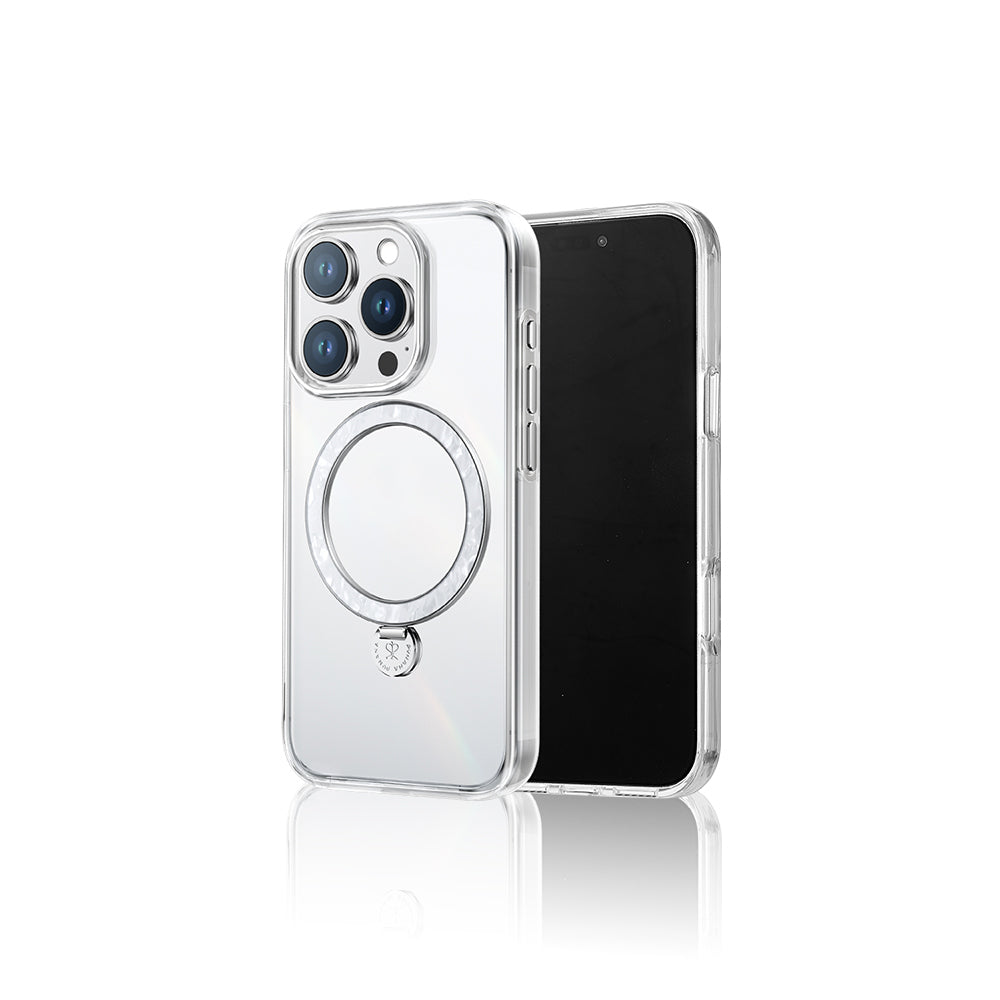 iPhone 16 Pro Max Kılıf M-safe Şarj Özellikli Standlı Pynana Dancing Streamer Serisi Kılıf