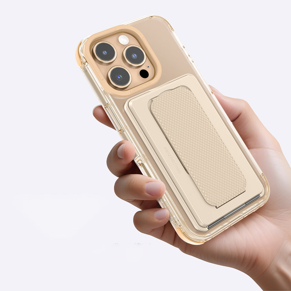 iPhone 16 Pro Max Kılıf M-safe Şarj Özellikli Standlı Set Amazingthing Omni Adventure Serisi Kılıf