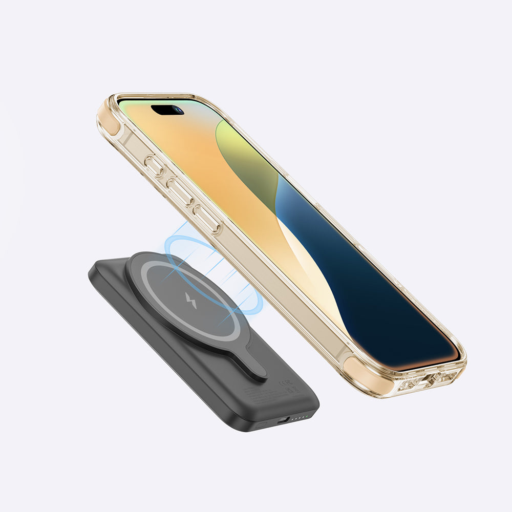 iPhone 16 Pro Max Kılıf M-safe Şarj Özellikli Standlı Set Amazingthing Omni Adventure Serisi Kılıf