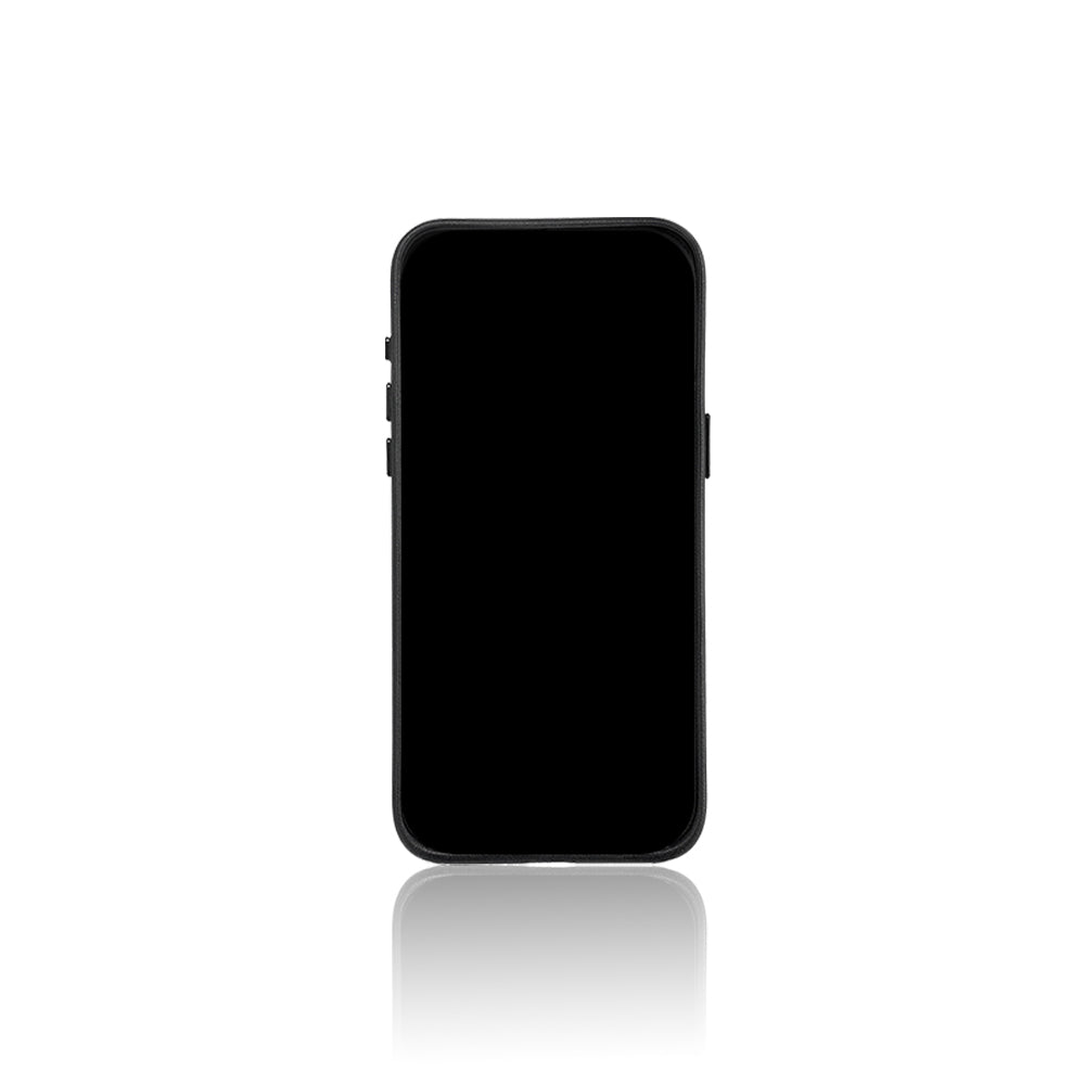 iPhone 16 Pro Max Kılıf M-safe Şarj Özellikli Standlı Suni Deri Tasarımlı Pynana Dancing Circle Serisi Kılıf