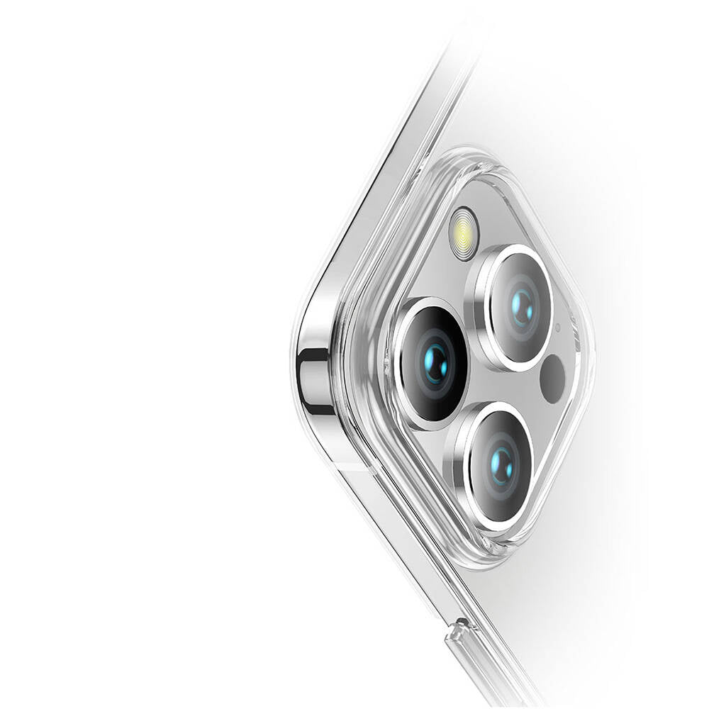 iPhone 16 Pro Max Kılıf M-safe Şarj Özellikli Transparan Sert PC Wlons Pita Kılıf