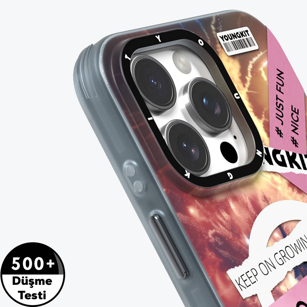 iPhone 16 Pro Max Kılıf M-safe Şarj Özellikli Youngkit A-City Serisi Kılıf