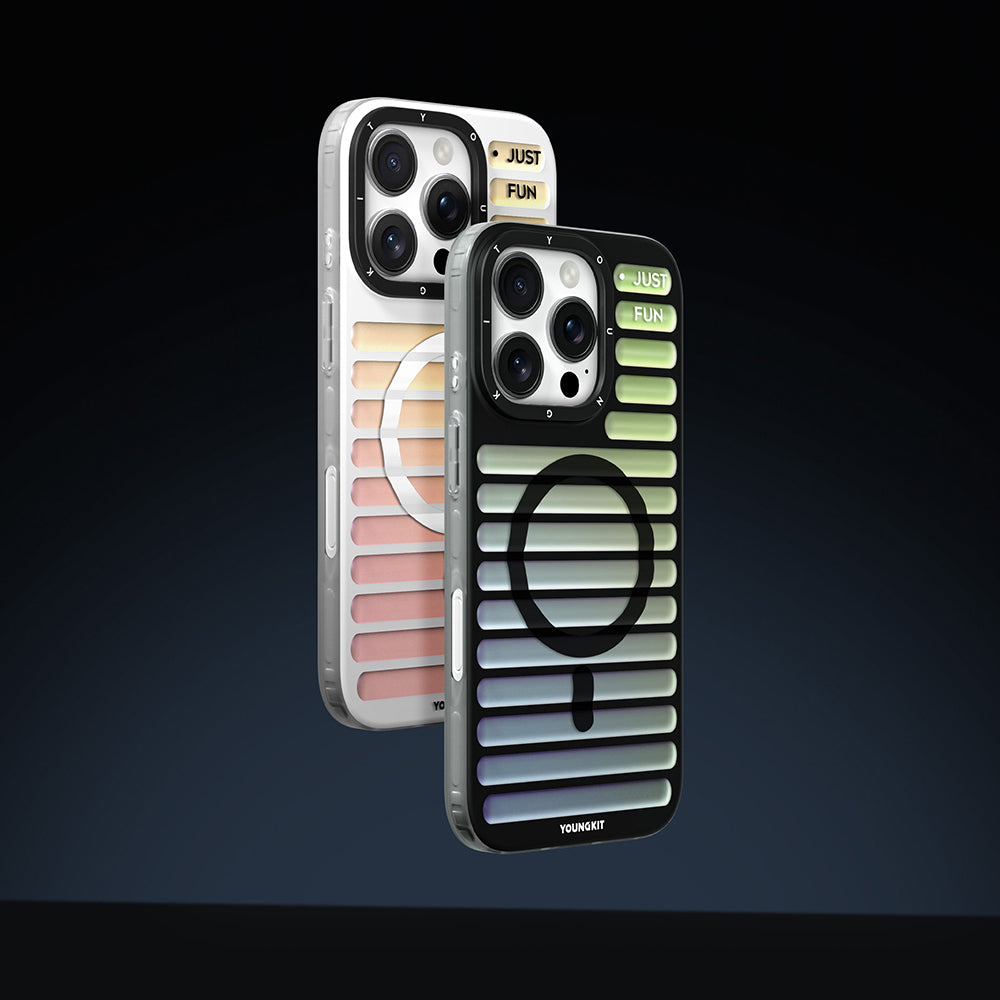 iPhone 16 Pro Max Kılıf M-safe Şarj Özellikli Youngkit Geek Serisi Kılıf