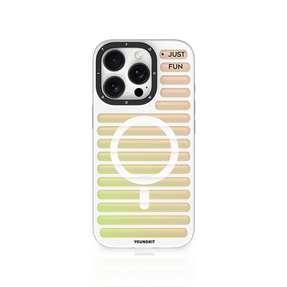 iPhone 16 Pro Max Kılıf M-safe Şarj Özellikli Youngkit Geek Serisi Kılıf
