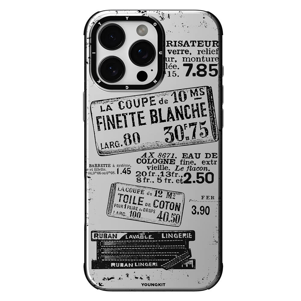 iPhone 16 Pro Max Kılıf M-safe Şarj Özellikli Youngkit Literary Serisi Retro Magz Kılıf