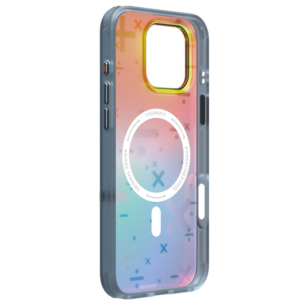 iPhone 16 Pro Max Kılıf M-safe Şarj Özellikli Youngkit Mathematical Serisi Kılıf