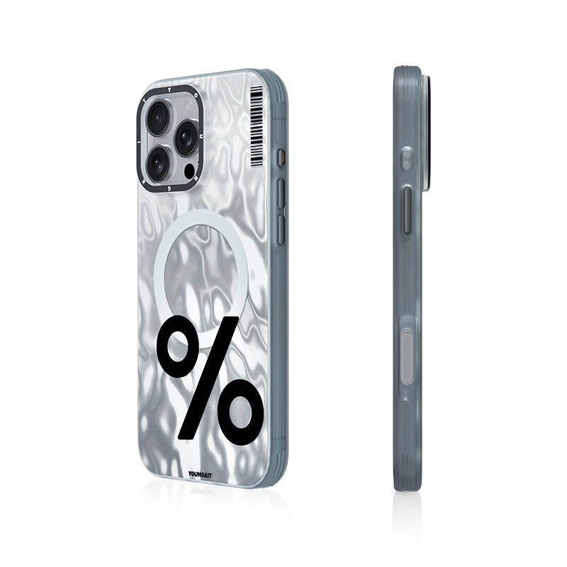 iPhone 16 Pro Max Kılıf M-safe Şarj Özellikli Youngkit Mathematical Serisi Kılıf