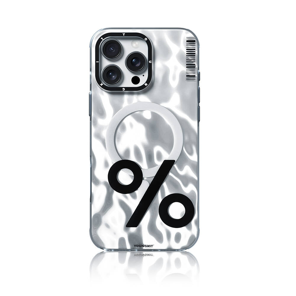 iPhone 16 Pro Max Kılıf M-safe Şarj Özellikli Youngkit Mathematical Serisi Kılıf