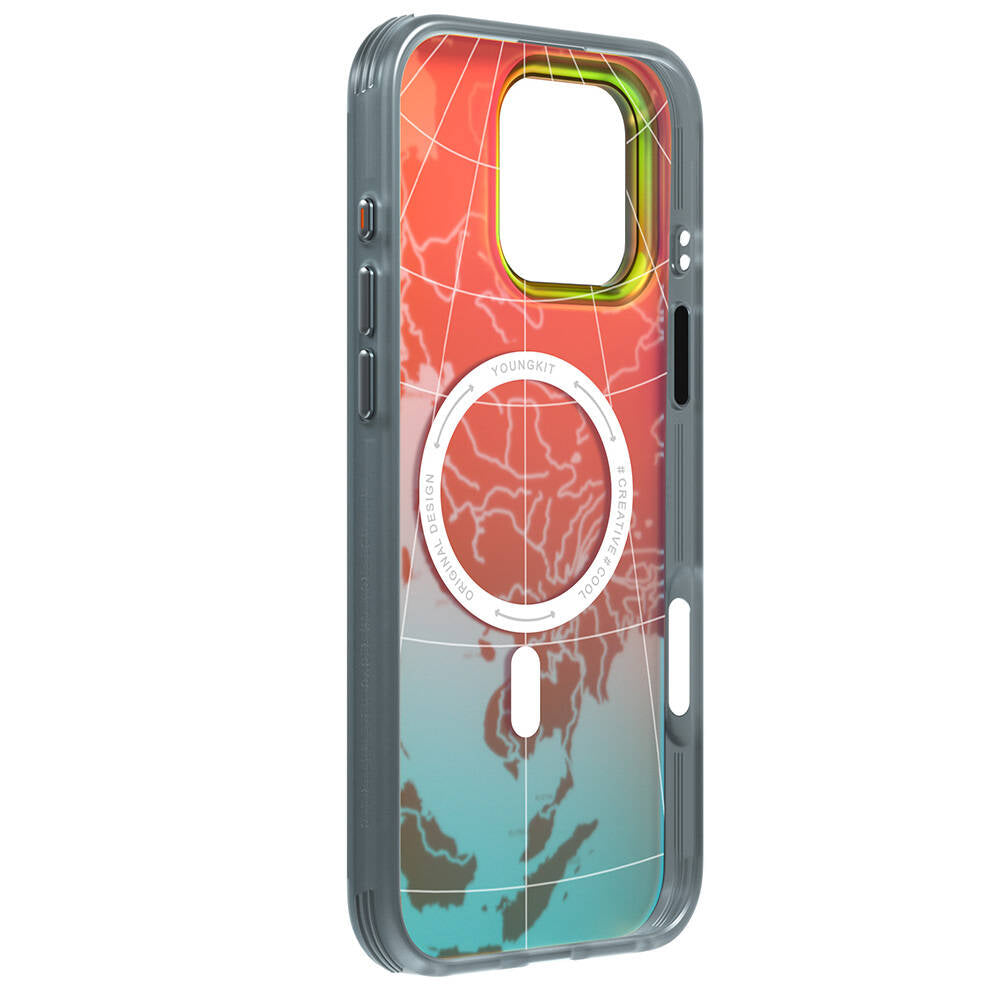iPhone 16 Pro Max Kılıf M-safe Şarj Özellikli Youngkit Universal Serisi Kılıf