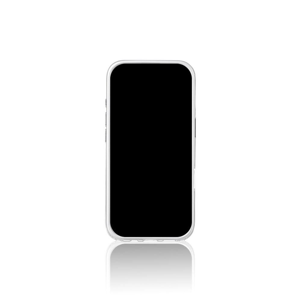 iPhone 16 Pro Max Kılıf Taşlı Kalp Tasarımlı Pynana Mirror Serisi Kılıf