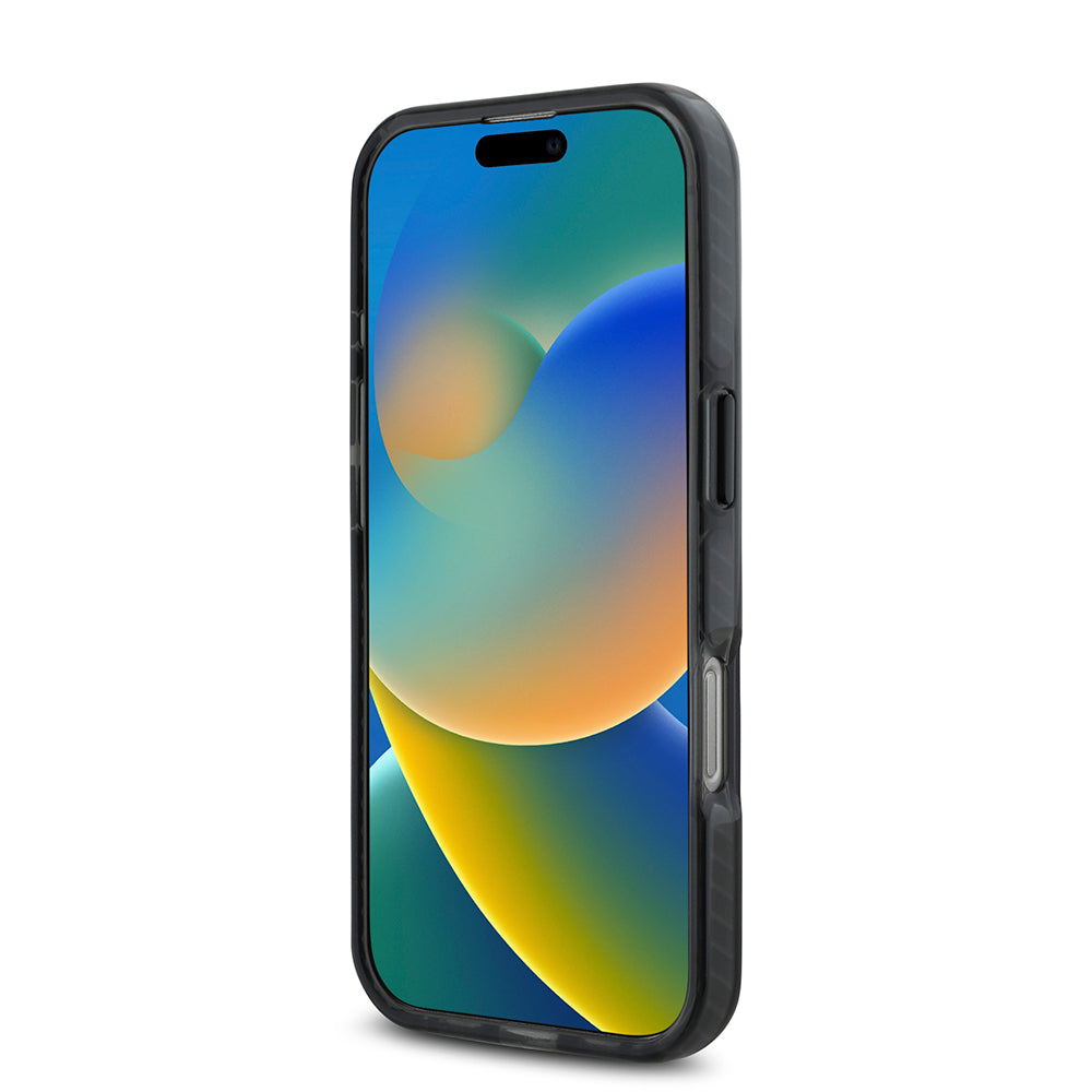iPhone 16 Pro Max Kılıf TUMI Orijinal Lisanslı M-safe Şarj Özellikli Airbagli Transparan Kılıf