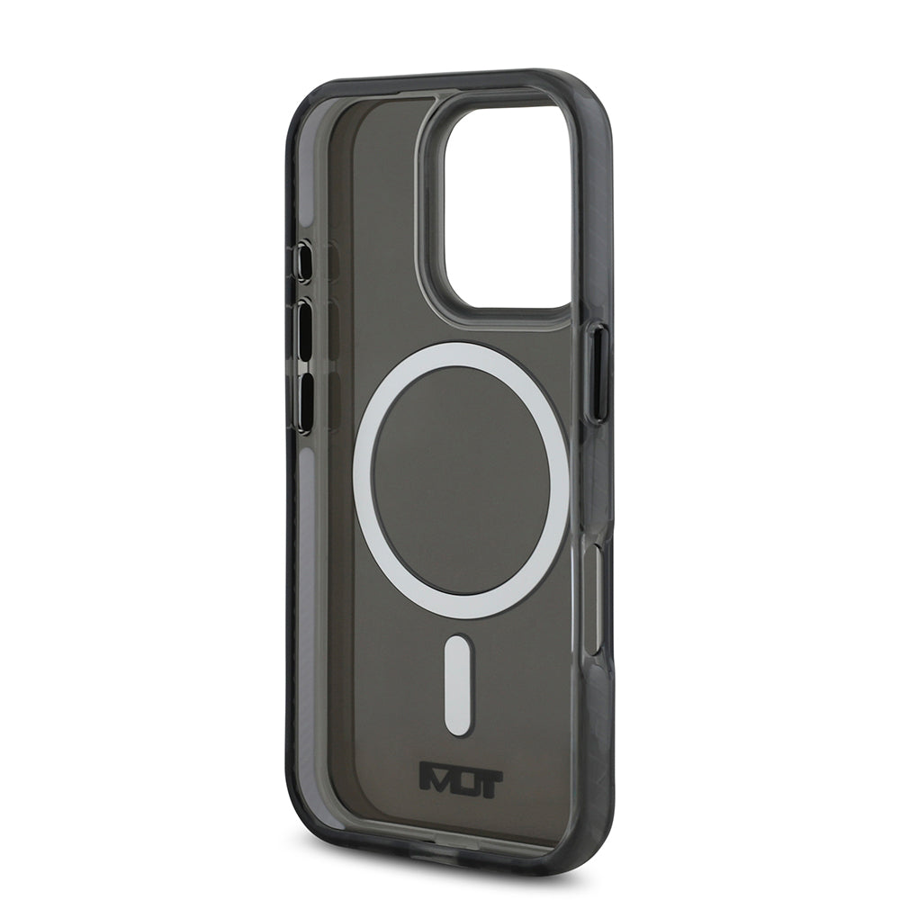 iPhone 16 Pro Max Kılıf TUMI Orijinal Lisanslı M-safe Şarj Özellikli Airbagli Transparan Kılıf