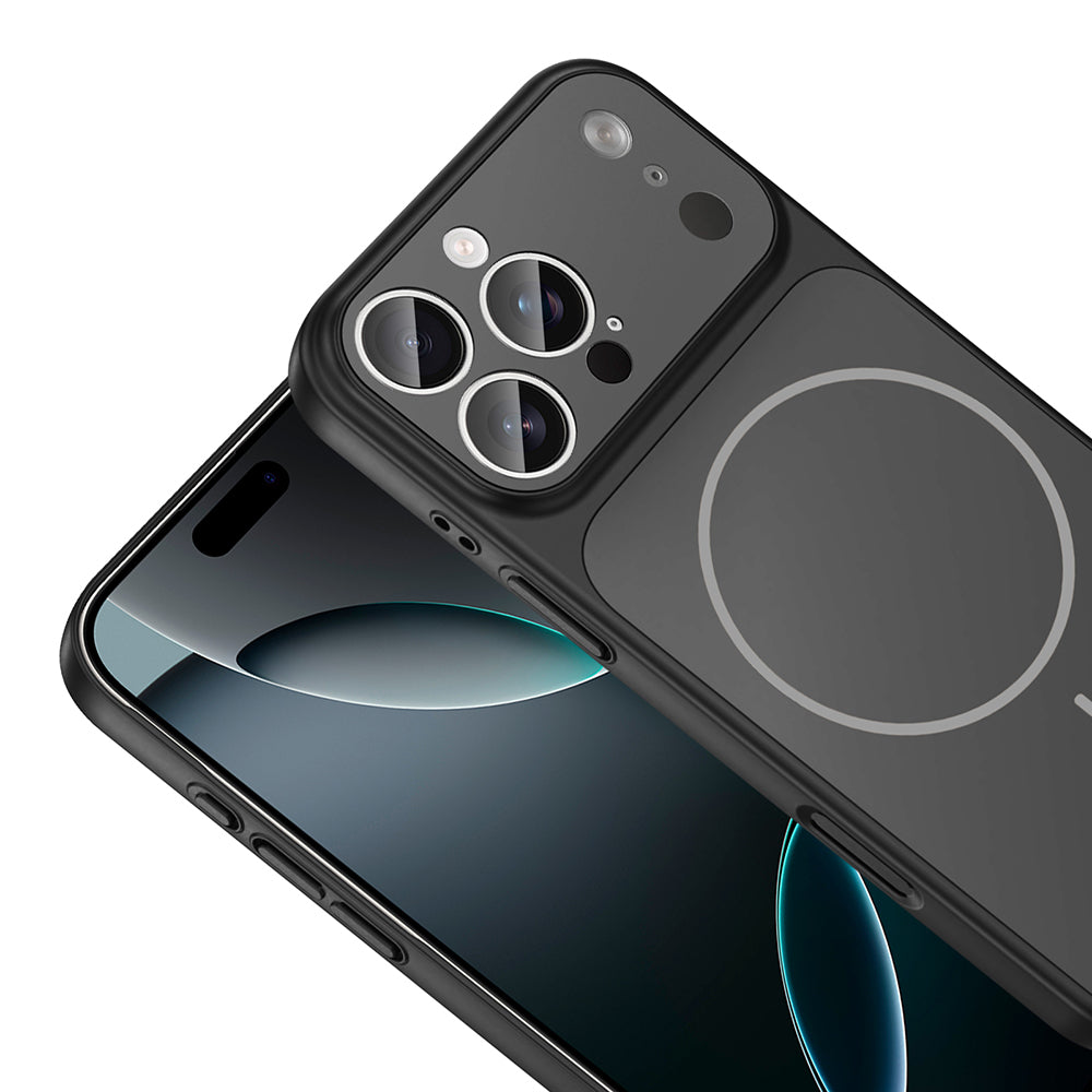 iPhone 16 Pro Max Kılıf Zore M-Safe Şarj Özellikli Kamera Korumalı Formen Kılıf