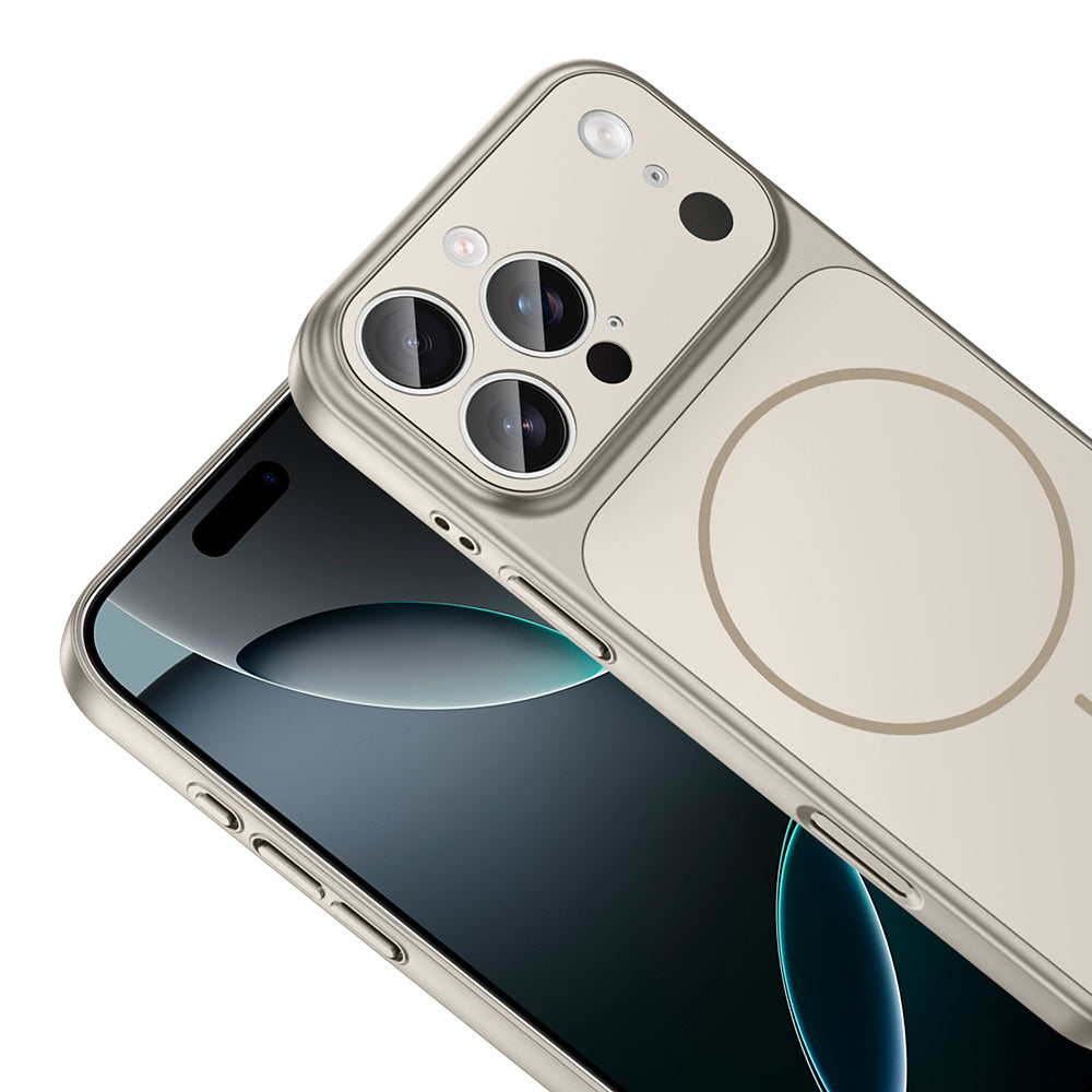 iPhone 16 Pro Max Kılıf Zore M-Safe Şarj Özellikli Kamera Korumalı Formen Kılıf