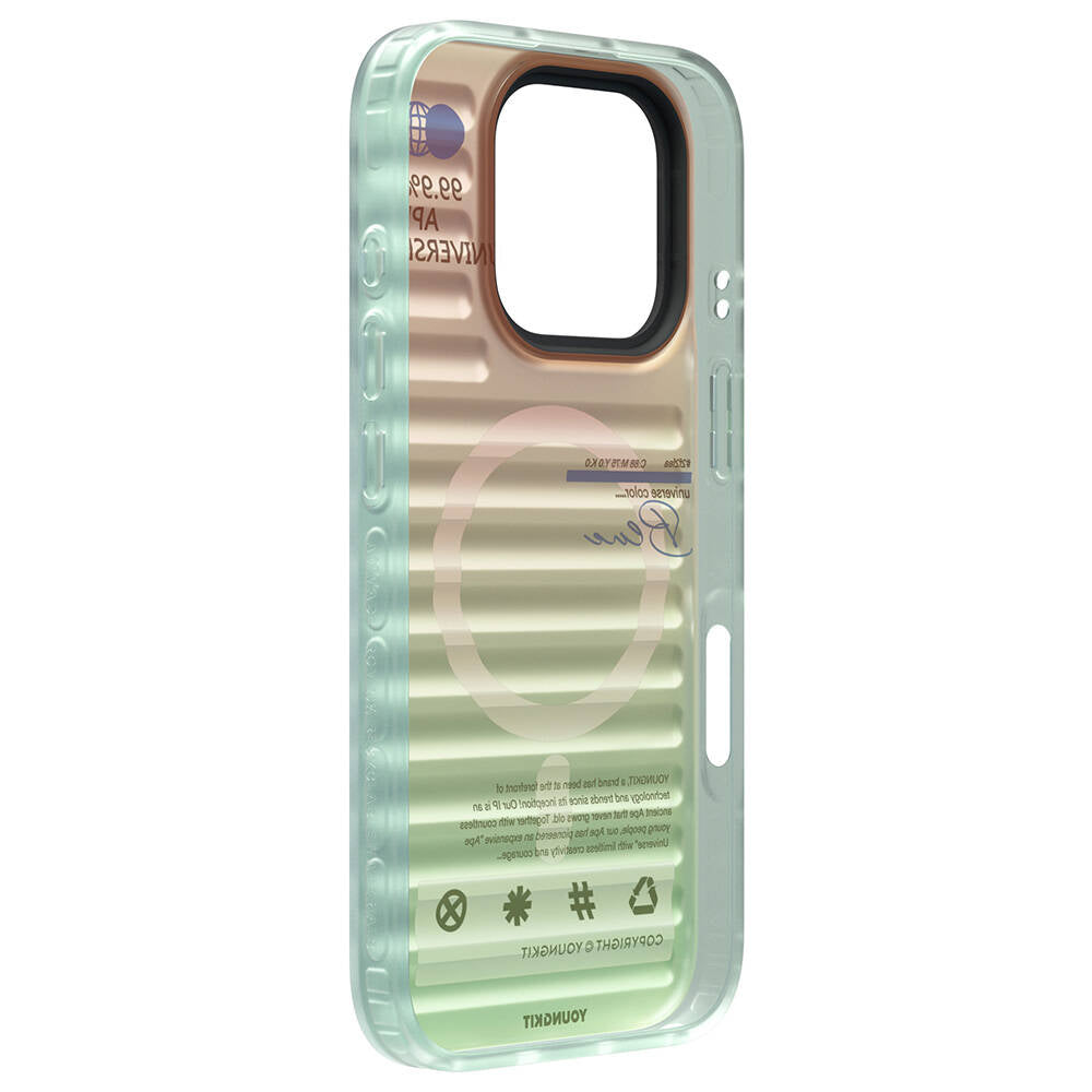 iPhone 16 Pro Max M-safe Şarj Özellikli Youngkit Chameleon Serisi Kılıf