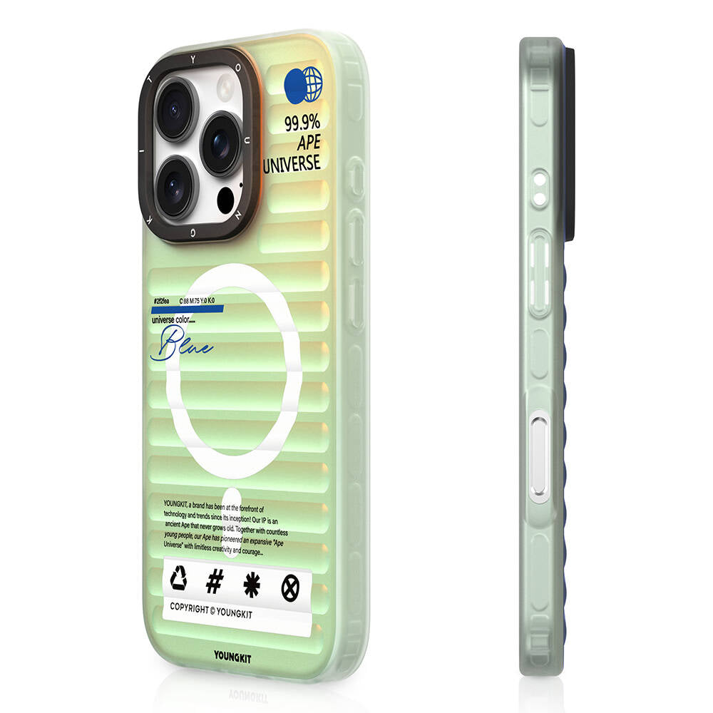 iPhone 16 Pro Max M-safe Şarj Özellikli Youngkit Chameleon Serisi Kılıf