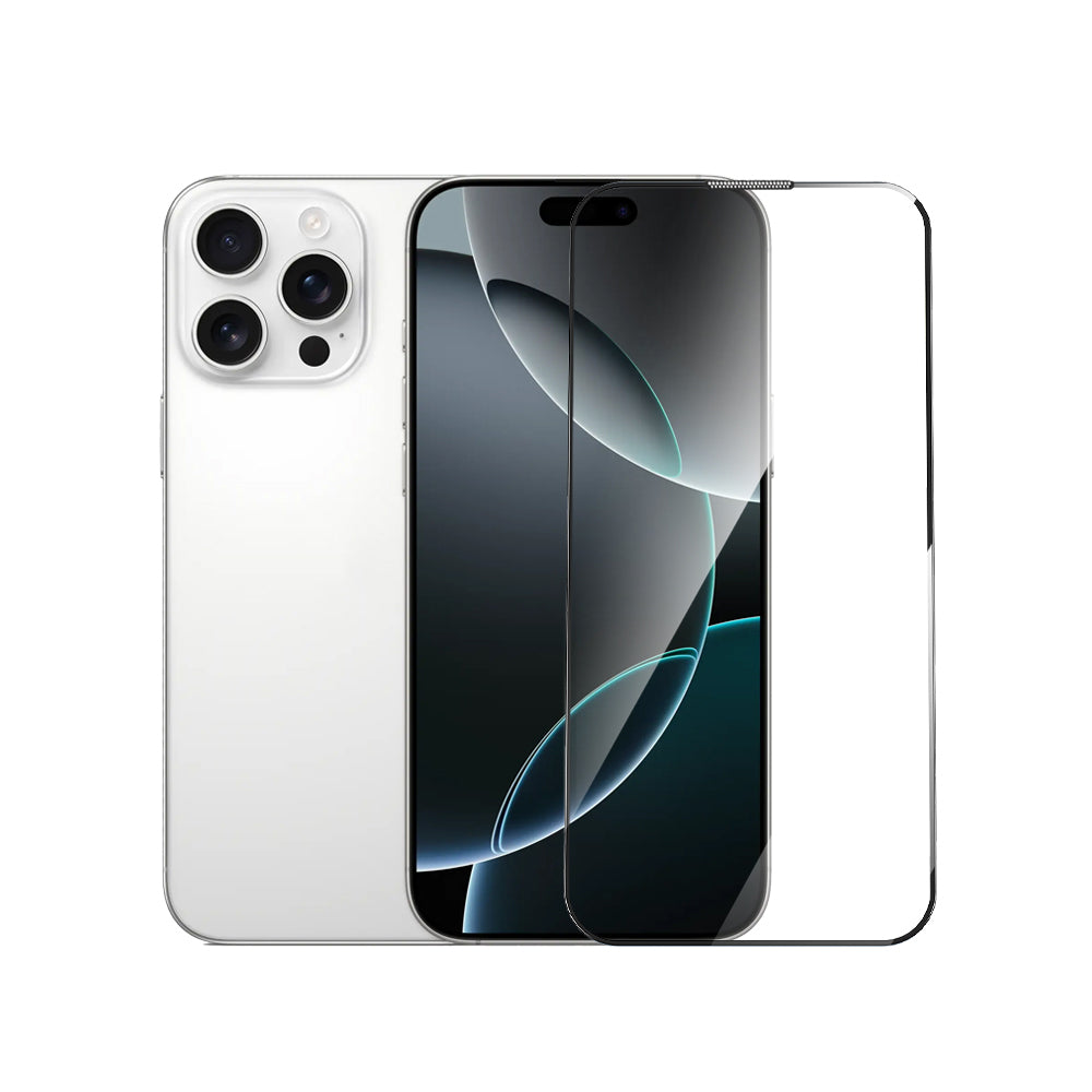 iPhone 16 Pro Wiwu GT-020 Titan Guard Serisi Şok Emici Hibrit Polimer HD Şeffaf Ekran Koruyucu Film + Kolay Uygulama Aparatı