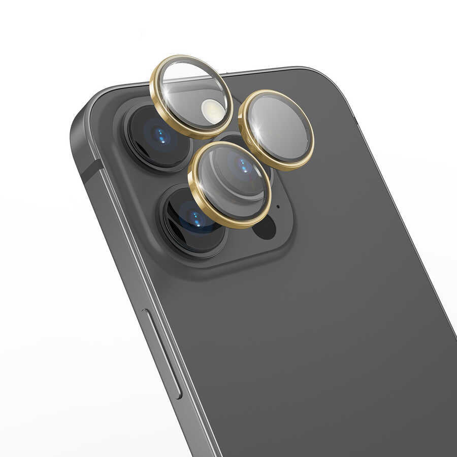 iPhone 16 Pro Wiwu Lens Guard Metal Kamera Lens Koruyucu