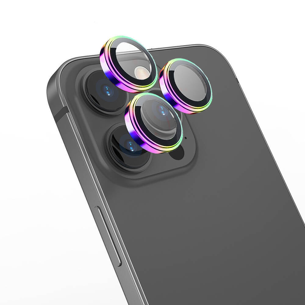 iPhone 16 Pro Wiwu Lens Guard Metal Kamera Lens Koruyucu