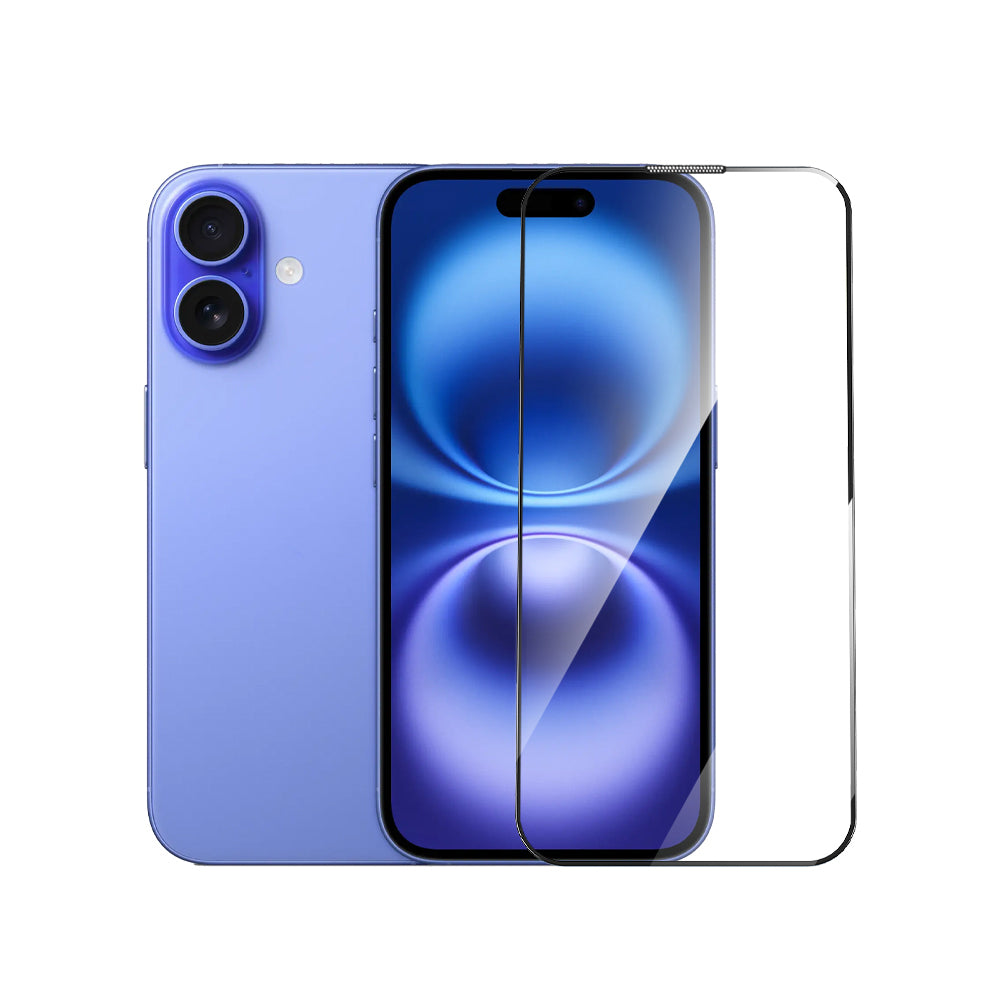 iPhone 16 Wiwu GT-020 Titan Guard Serisi Şok Emici Hibrit Polimer HD Şeffaf Ekran Koruyucu Film + Kolay Uygulama Aparatı