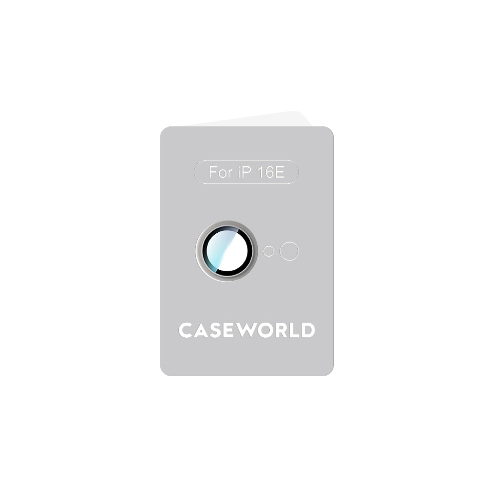 iPhone 16E CaseWorld Alloy Serisi Oleofobik Anti Reflective Kamera Lens Koruyucu
