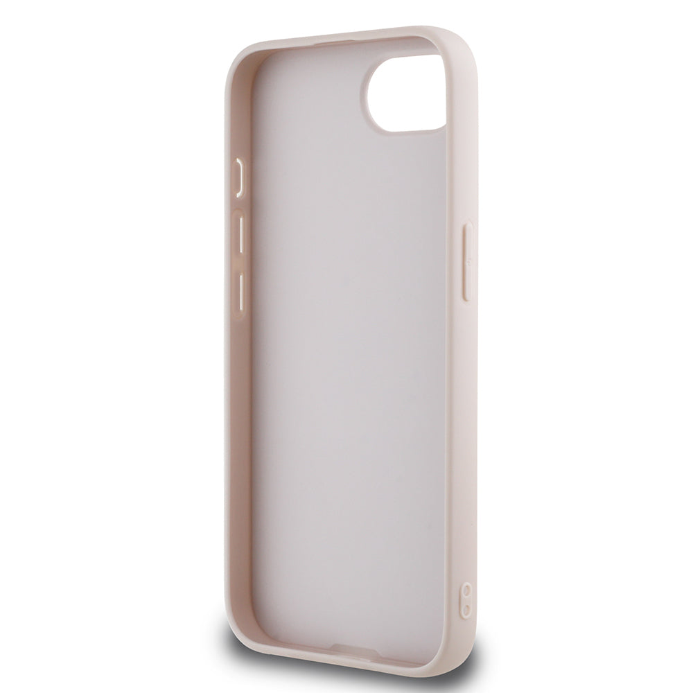 iPhone 16E Kılıf Guess Orijinal Lisanslı 4G Büyük Metal Logolu Glitter Kılıf