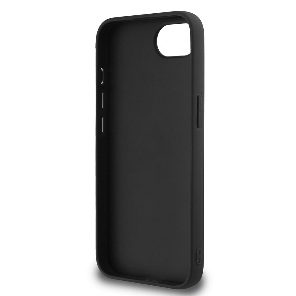 iPhone 16E Kılıf Guess Orijinal Lisanslı 4G Büyük Metal Logolu Glitter Kılıf