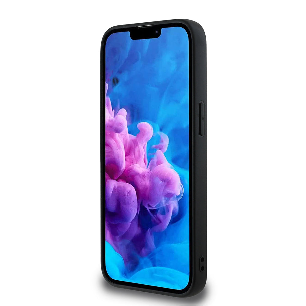 iPhone 16E Kılıf Guess Orijinal Lisanslı 4G Desenli Script Metal Logolu Kılıf