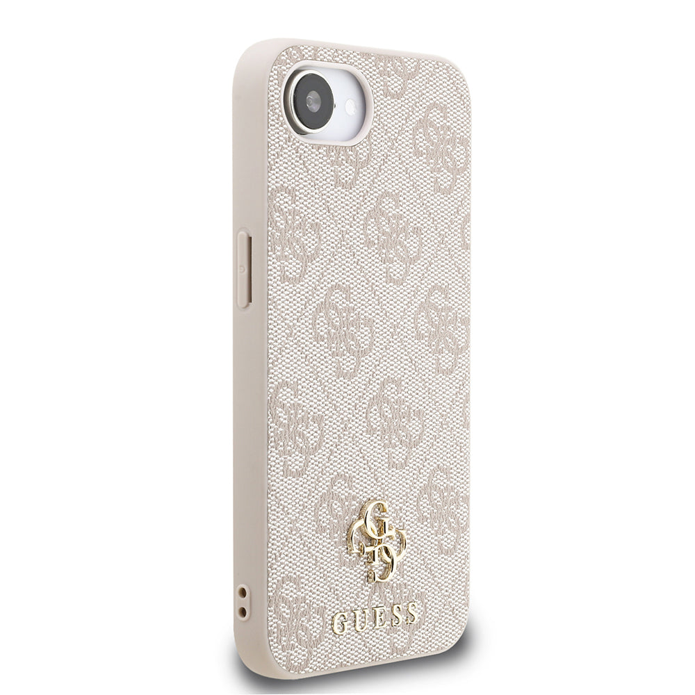 iPhone 16E Kılıf Guess Orijinal Lisanslı M-safe Şarj Özellikli Small 4G Classic Kılıf