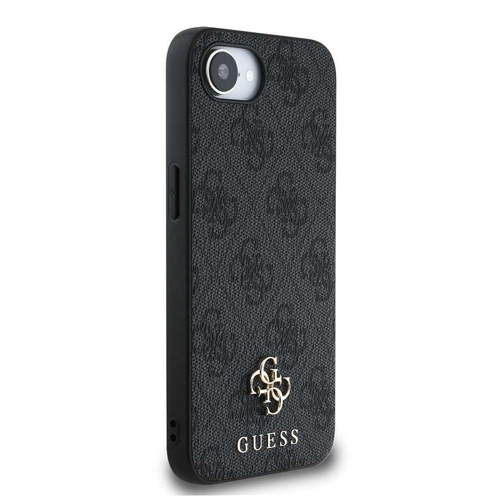 iPhone 16E Kılıf Guess orijinal Lisanslı M-safe Şarj Özellikli Small 4G Classic Kılıf